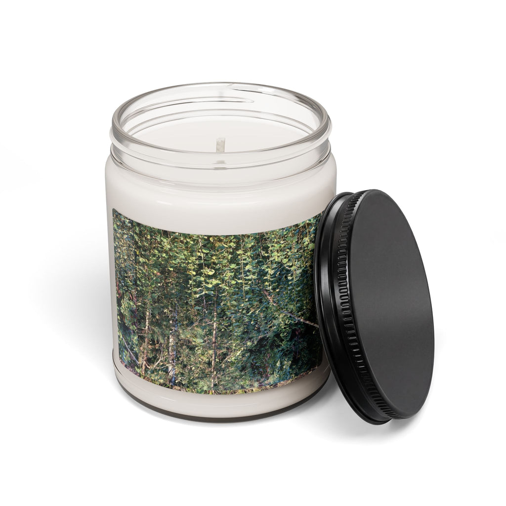 Forest Breeze Soy Candle — 9oz Scented Jar (Calming Woodland Aromas)