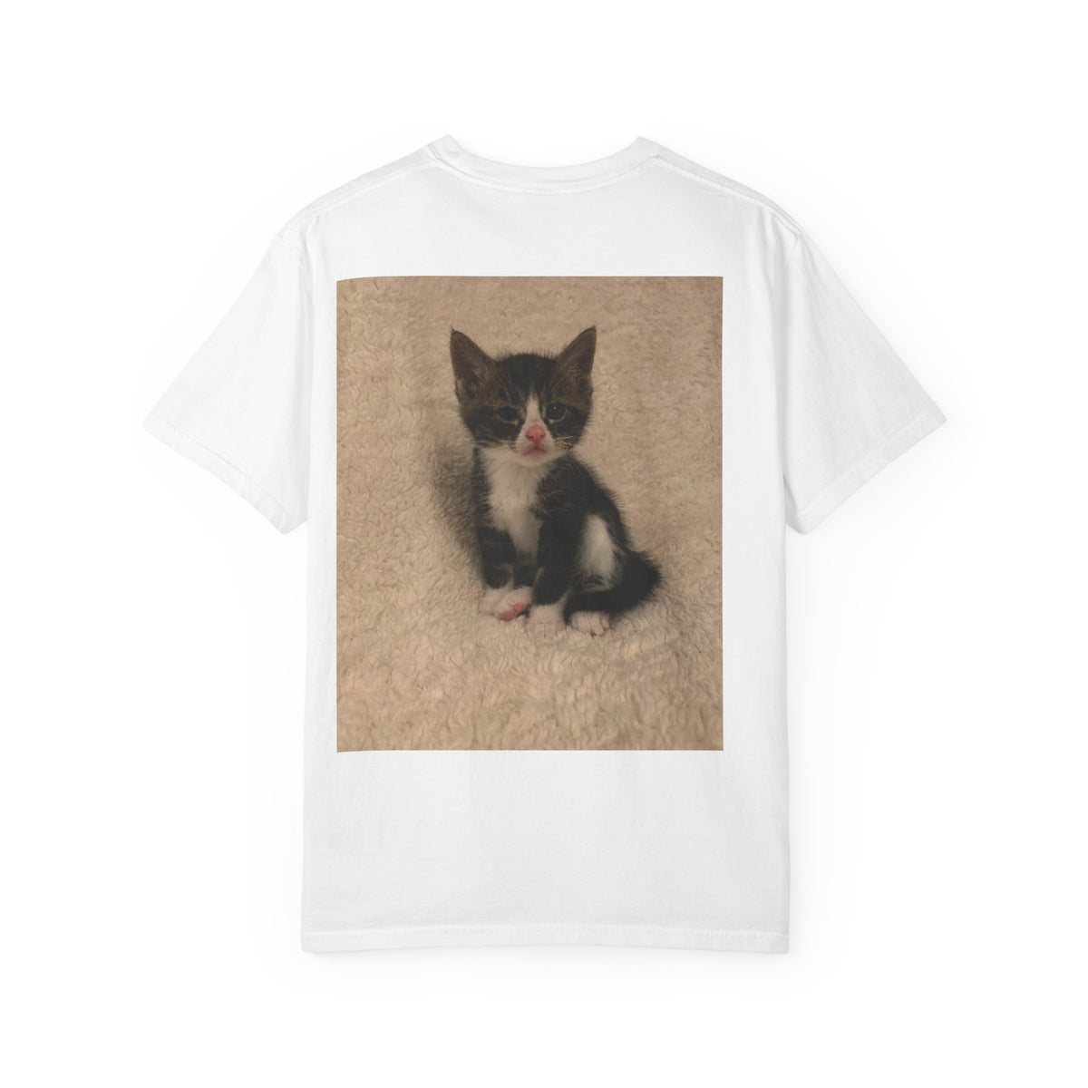 Kitten & Hamster Photo Tee — Cute Animal Photo T-Shirt