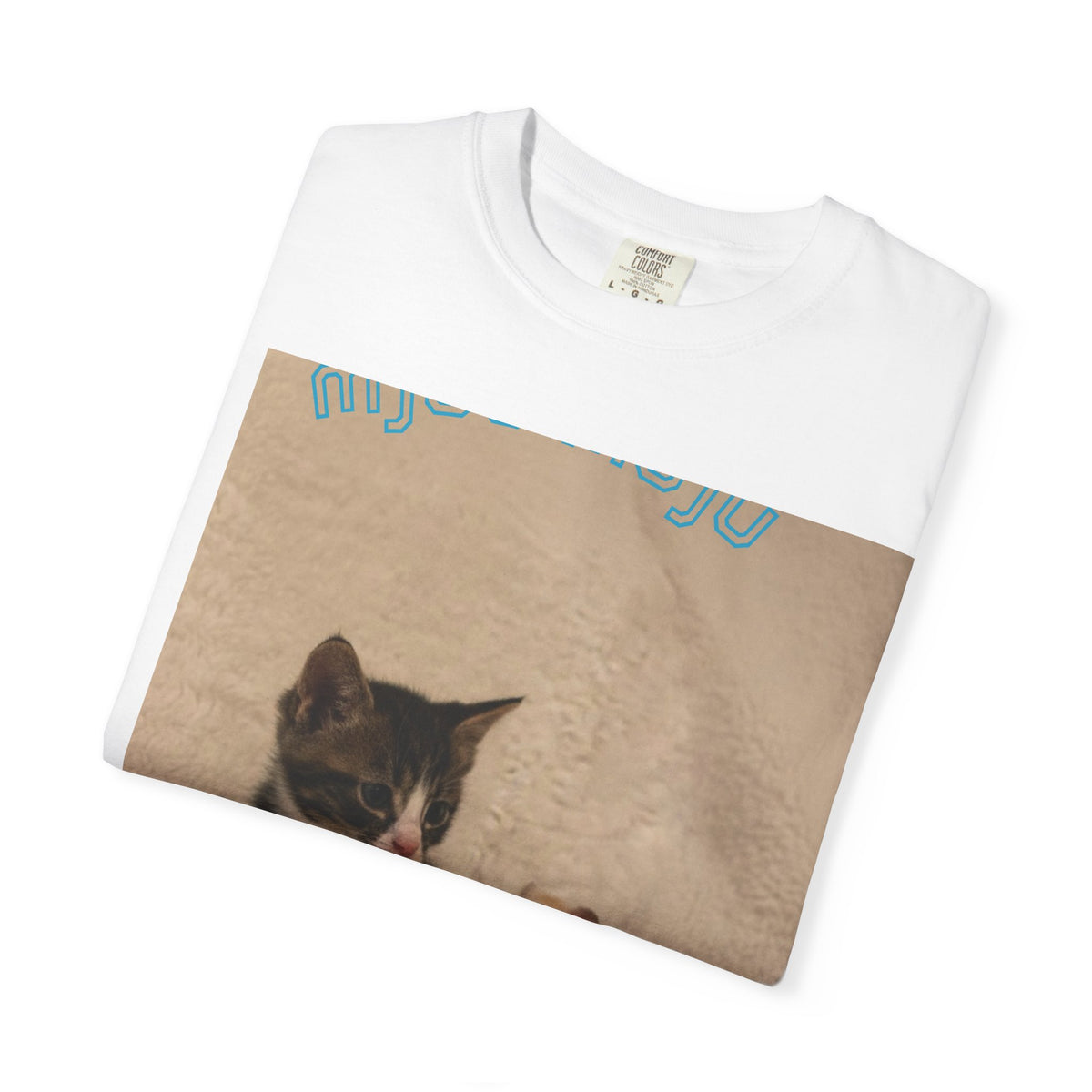 Kitten & Hamster Photo Tee — Cute Animal Photo T-Shirt