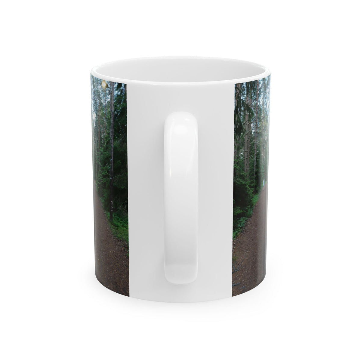 Cute Kitten and Hamsters Photo Ceramic Mug — Adorable Animal Coffee Cup (11oz/15oz)