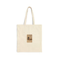 Canvas Tote Bag — Vintage Fox Illustration Eco Shopper